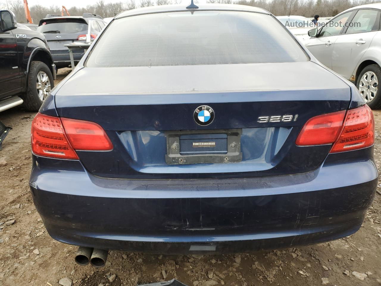 2011 Bmw 328 Xi Sulev Blue vin: WBAKF5C53BE655882