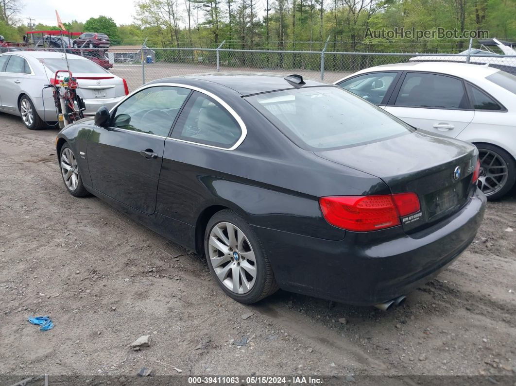 2012 Bmw 328i Xdrive Black vin: WBAKF5C53CE657178