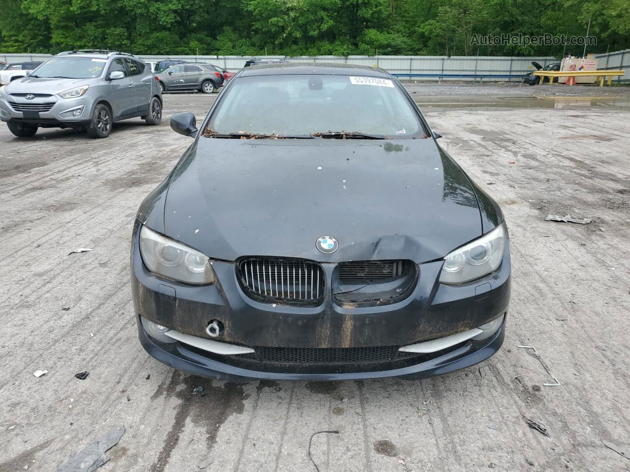 2012 Bmw 328 Xi Sulev Черный vin: WBAKF5C57CE656650