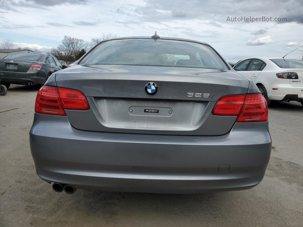 2012 Bmw 328 Xi Sulev Gray vin: WBAKF5C57CE657572