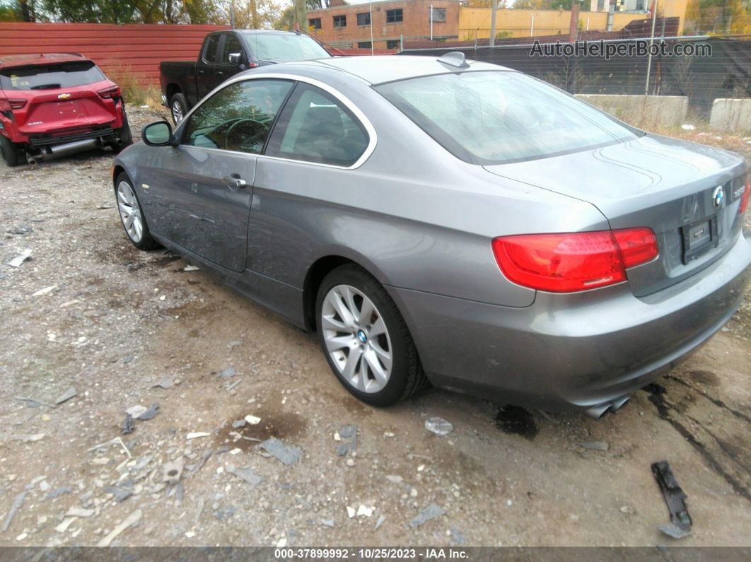 2012 Bmw 328i Xdrive Gray vin: WBAKF5C58CE657502