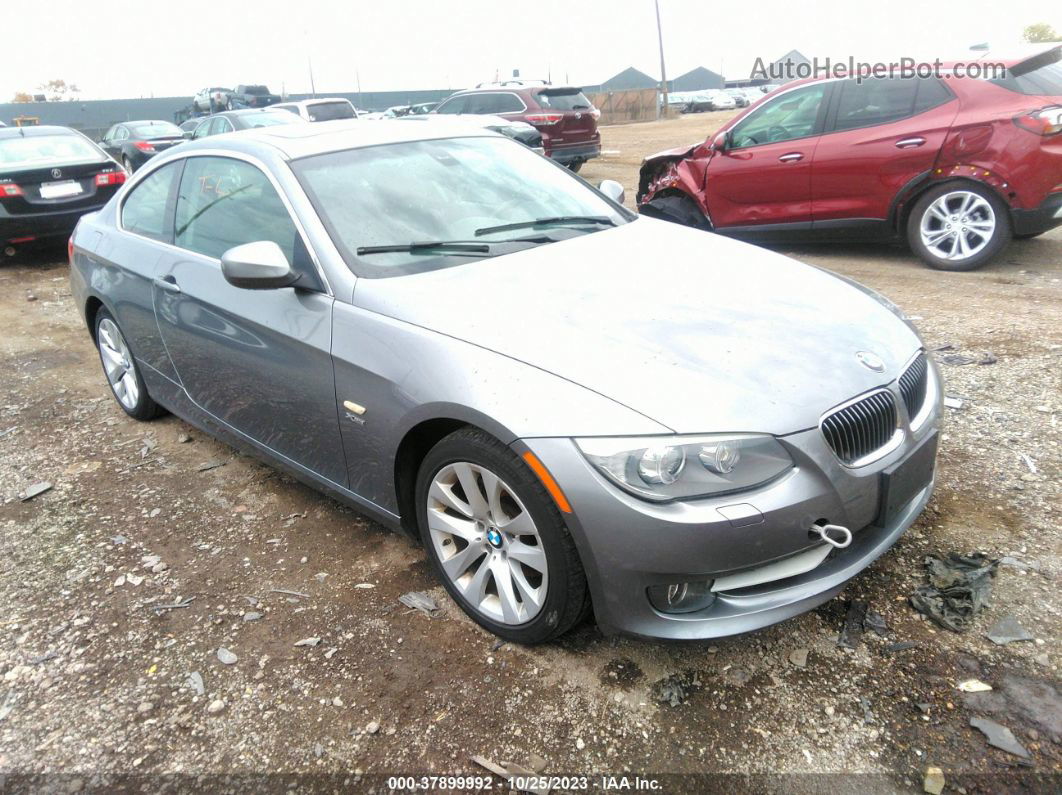 2012 Bmw 328i Xdrive Gray vin: WBAKF5C58CE657502