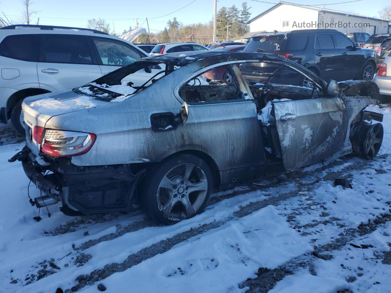 2012 Bmw 335 Xi Burn vin: WBAKF9C50CE620791