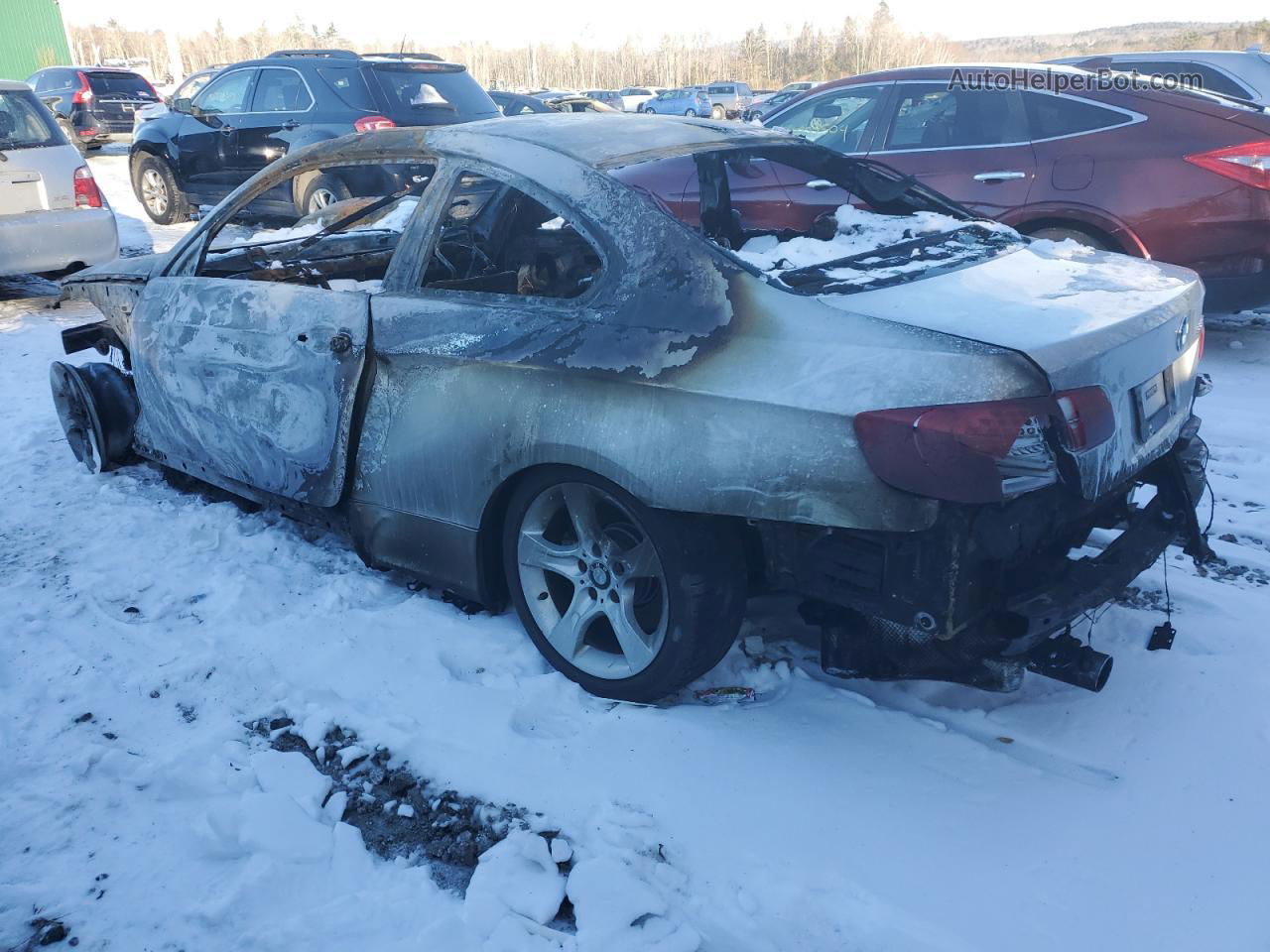 2012 Bmw 335 Xi Burn vin: WBAKF9C50CE620791