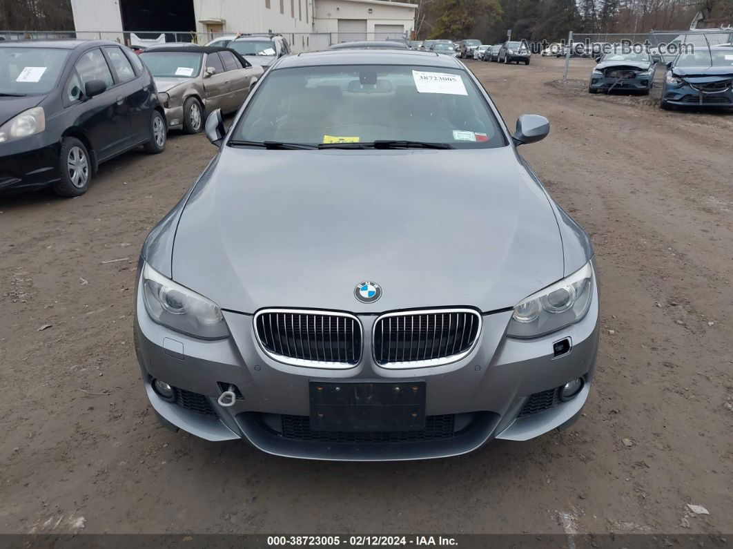 2013 Bmw 335i Xdrive Gray vin: WBAKF9C53DE860418