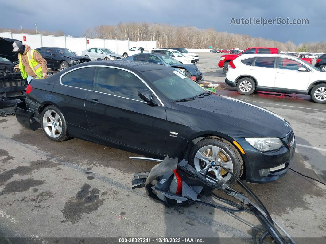 2012 Bmw 335i Xdrive Black vin: WBAKF9C54CE620664