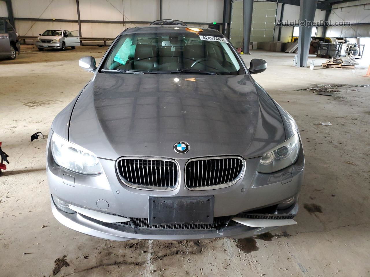 2011 Bmw 335 Xi Silver vin: WBAKF9C55BE619599