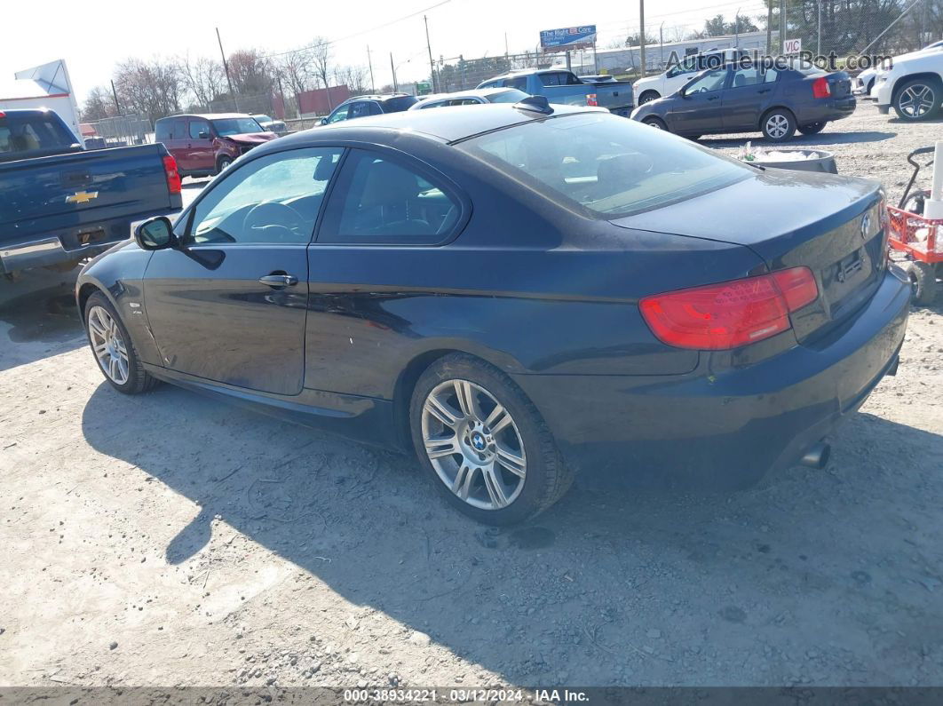 2012 Bmw 335i Xdrive Черный vin: WBAKF9C55CE859298