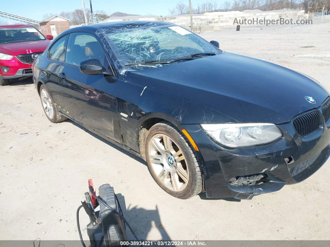 2012 Bmw 335i Xdrive Black vin: WBAKF9C55CE859298