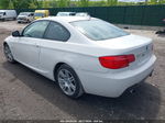 2012 Bmw 335i Xdrive White vin: WBAKF9C56CE859391