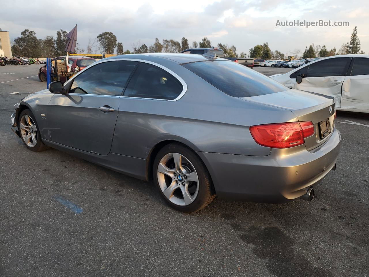 2012 Bmw 335 Xi Gray vin: WBAKF9C58CE858940