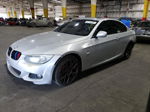 2011 Bmw 335 Xi Silver vin: WBAKF9C5XBE619274