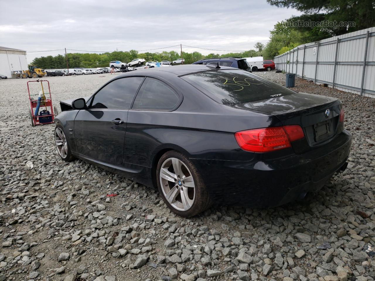 2012 Bmw 335 Xi Black vin: WBAKF9C5XCE859409