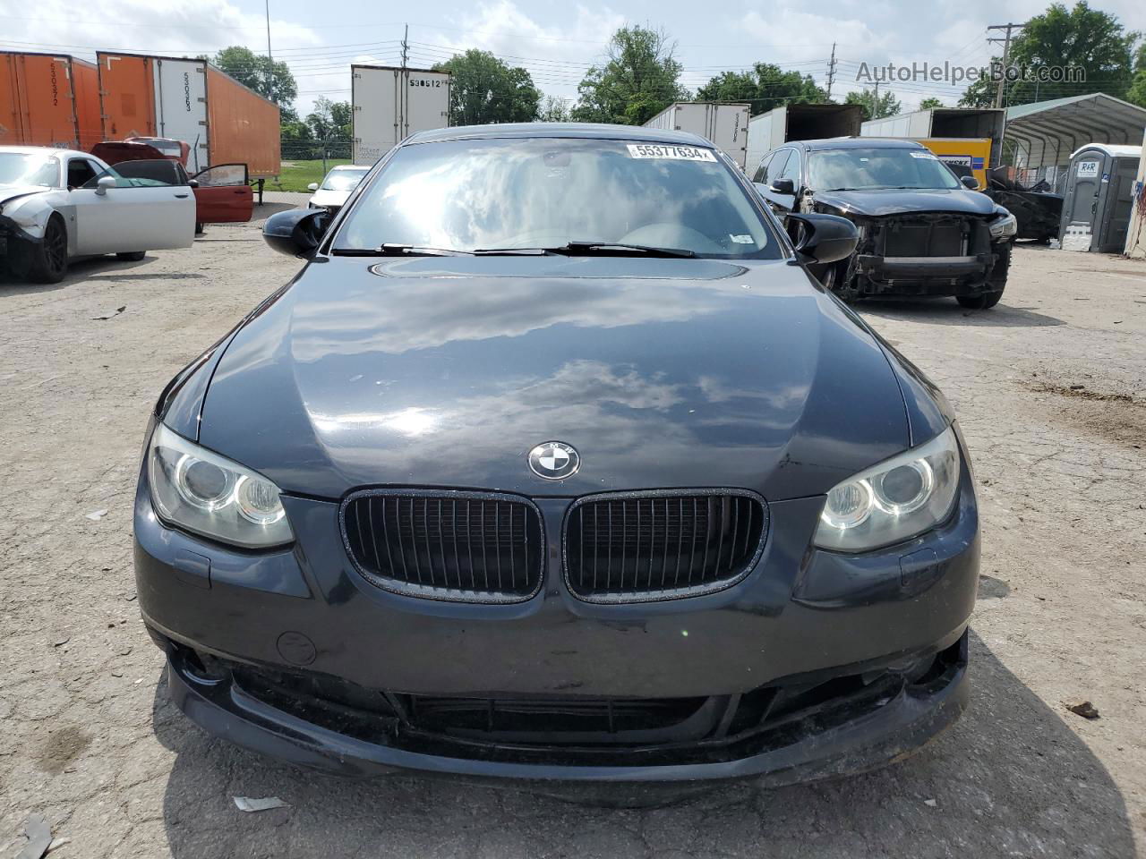 2013 Bmw 335 Xi Black vin: WBAKF9C5XDE860013