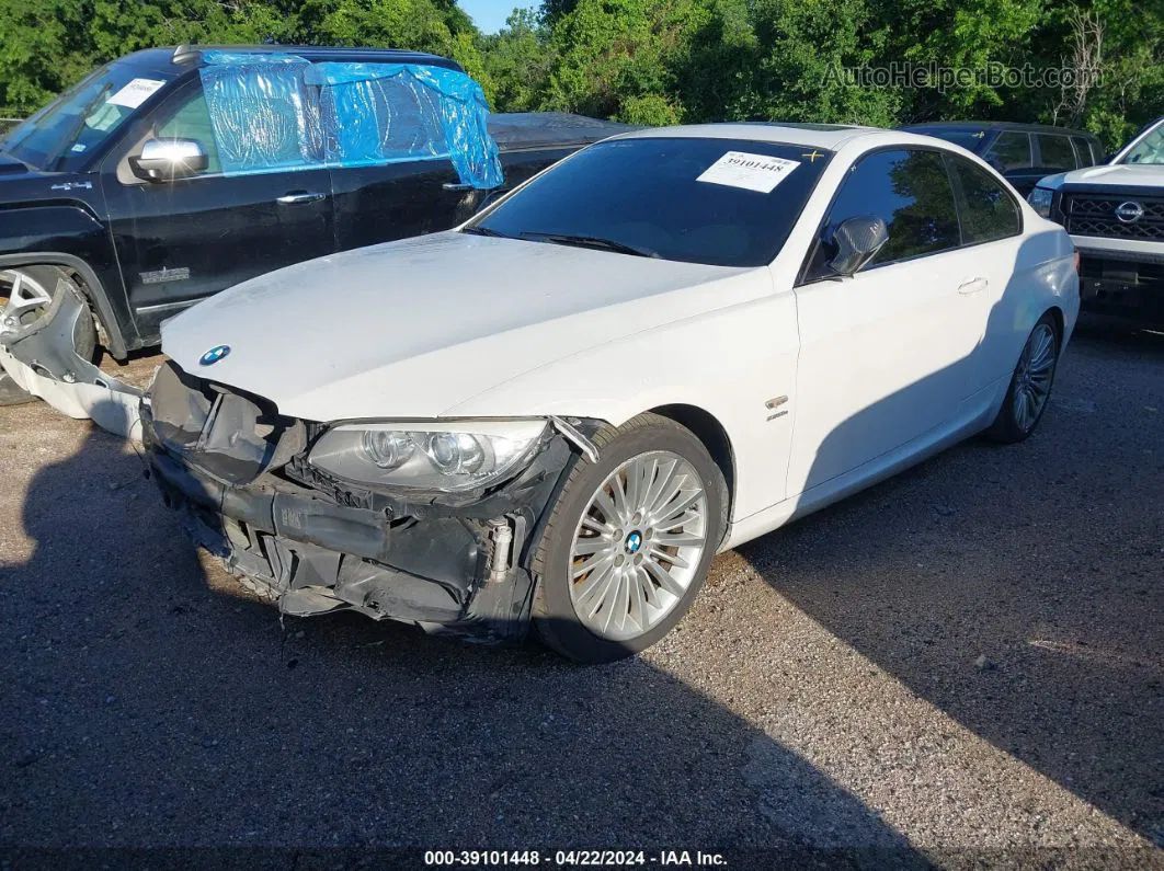 2012 Bmw 335is   White vin: WBAKG1C50CJ217061