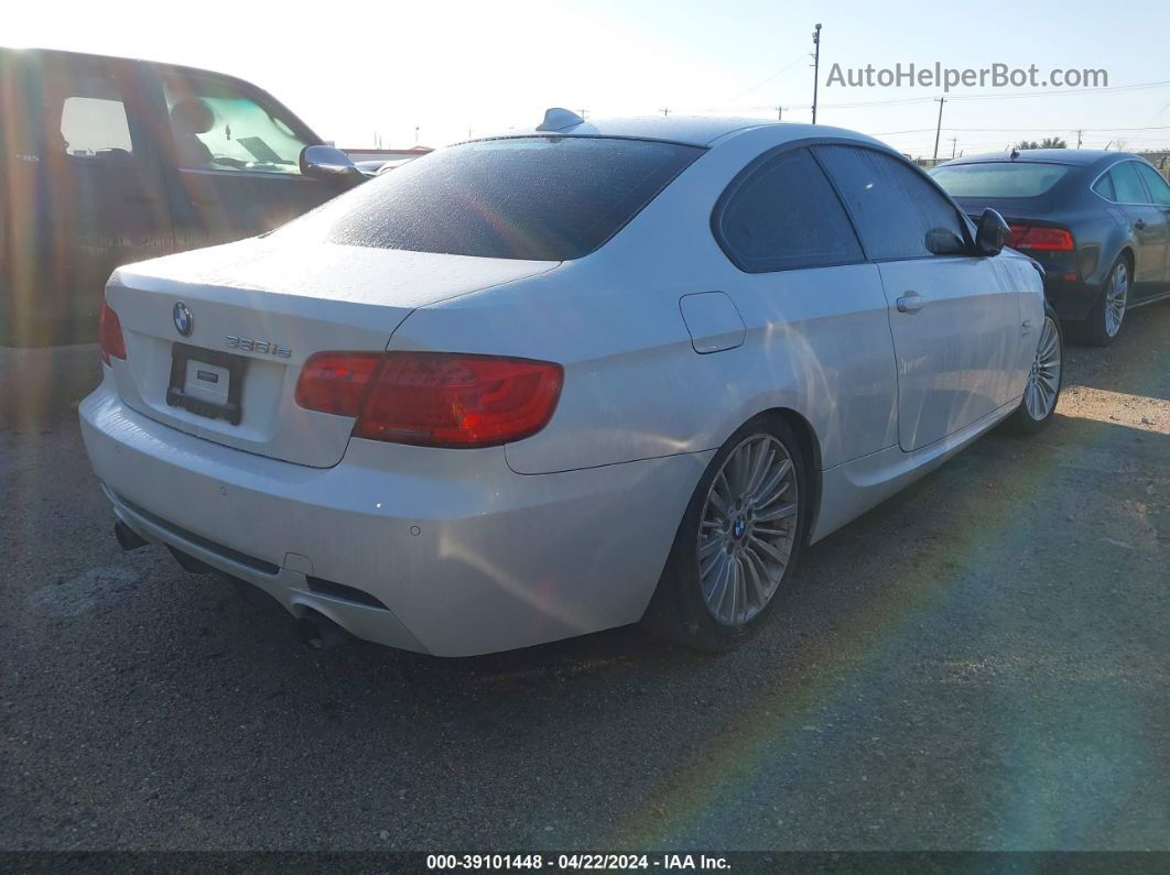 2012 Bmw 335is   White vin: WBAKG1C50CJ217061