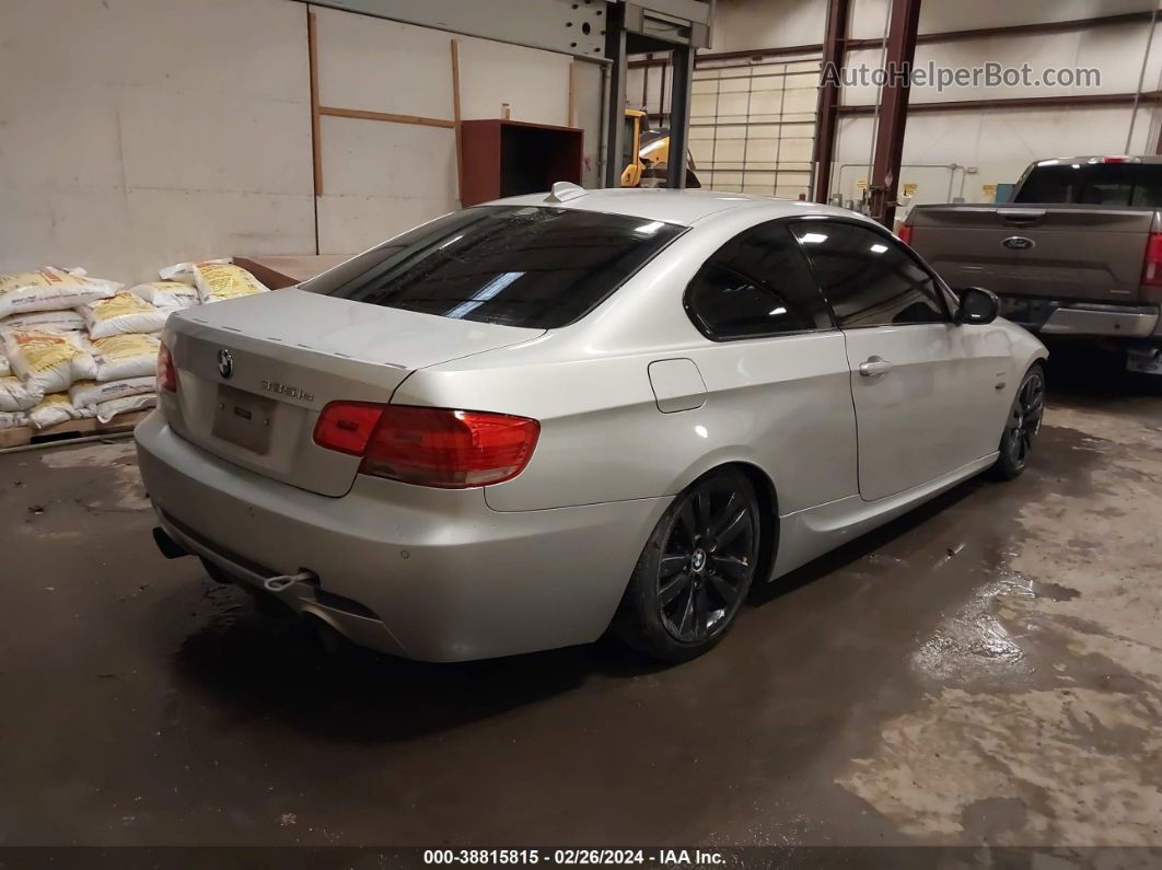 2012 Bmw 335is Silver vin: WBAKG1C58CJ217227