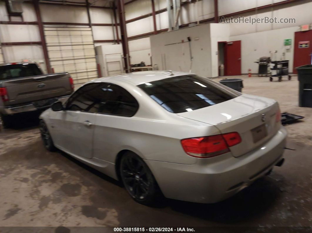 2012 Bmw 335is Silver vin: WBAKG1C58CJ217227