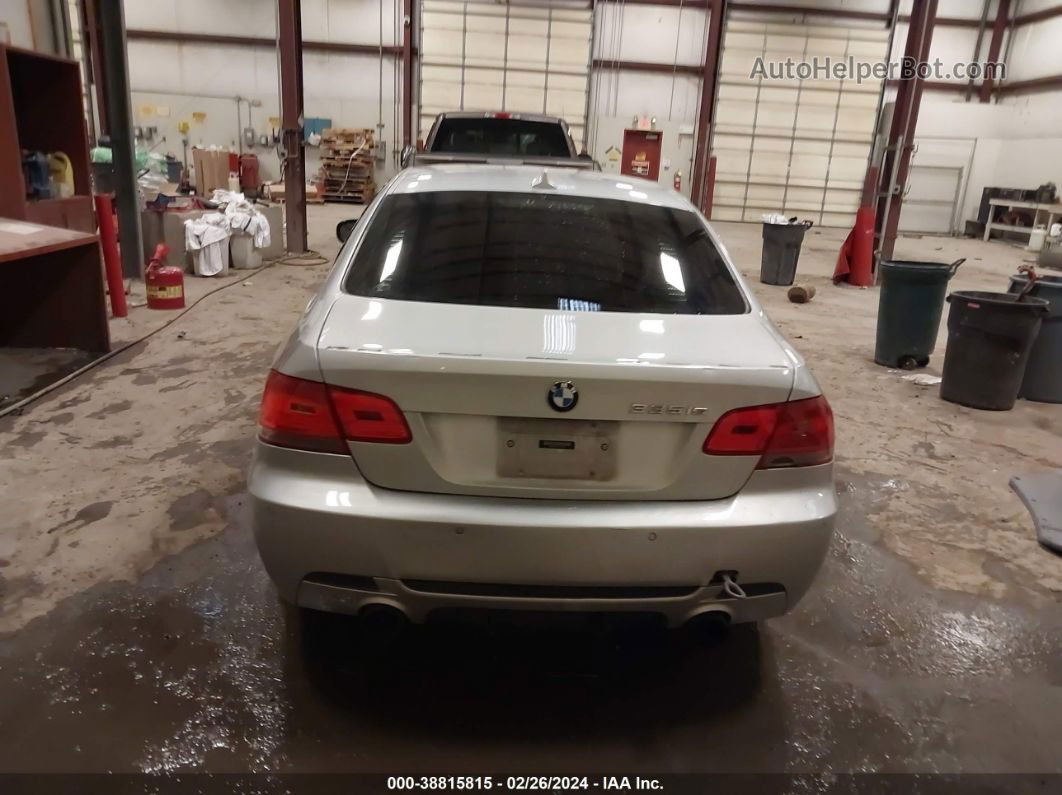 2012 Bmw 335is Silver vin: WBAKG1C58CJ217227