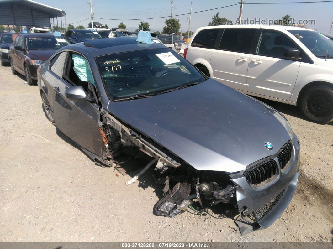 2012 Bmw 3 Series 335i Серый vin: WBAKG7C50CE802055