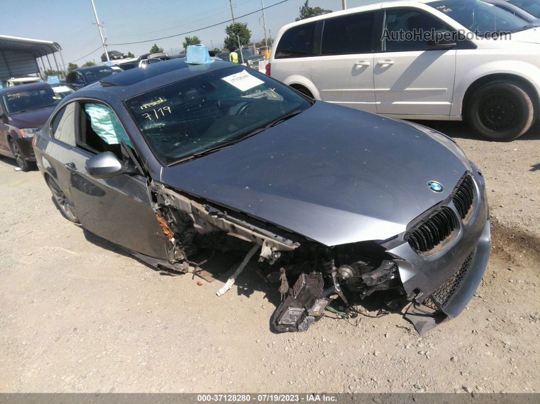 2012 Bmw 3 Series 335i Gray vin: WBAKG7C50CE802055