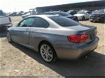 2012 Bmw 3 Series 335i Gray vin: WBAKG7C50CE802055