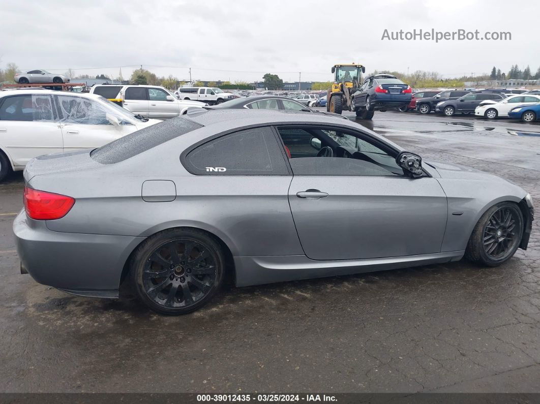 2013 Bmw 335i   Gray vin: WBAKG7C50DJ437594