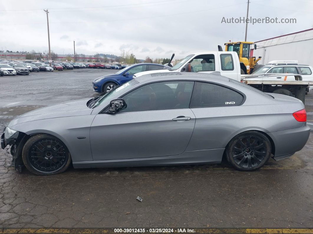 2013 Bmw 335i   Gray vin: WBAKG7C50DJ437594