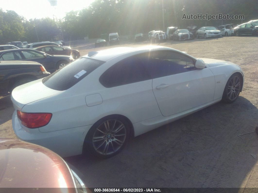 2012 Bmw 3 Series 335i White vin: WBAKG7C52CE263213