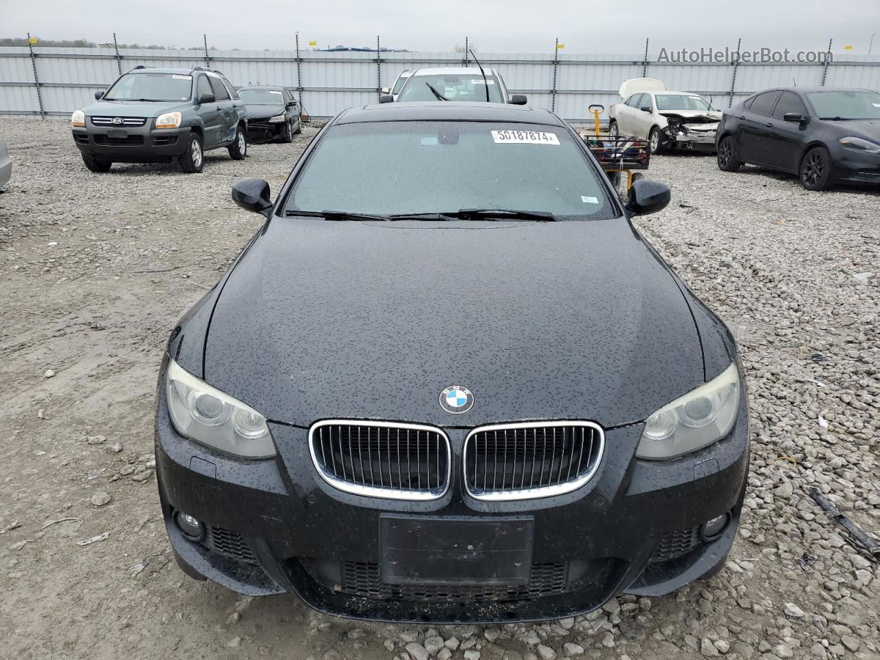 2012 Bmw 335 I Black vin: WBAKG7C53CE802423