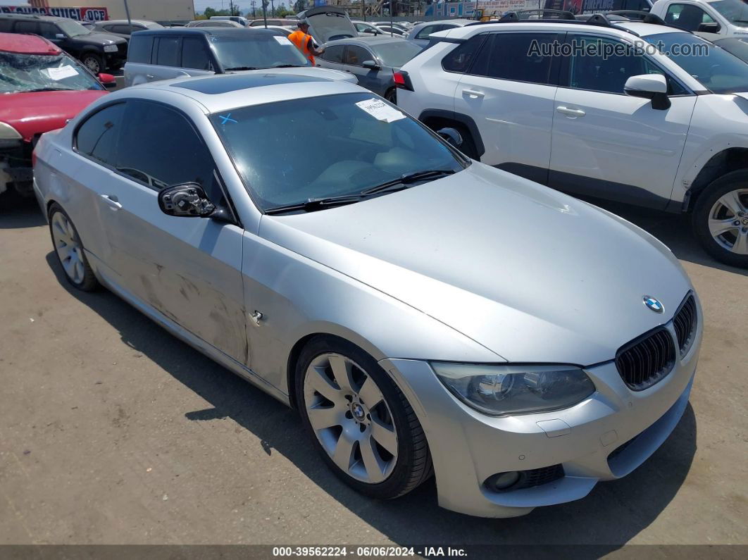 2013 Bmw 335i   Silver vin: WBAKG7C58DJ437620