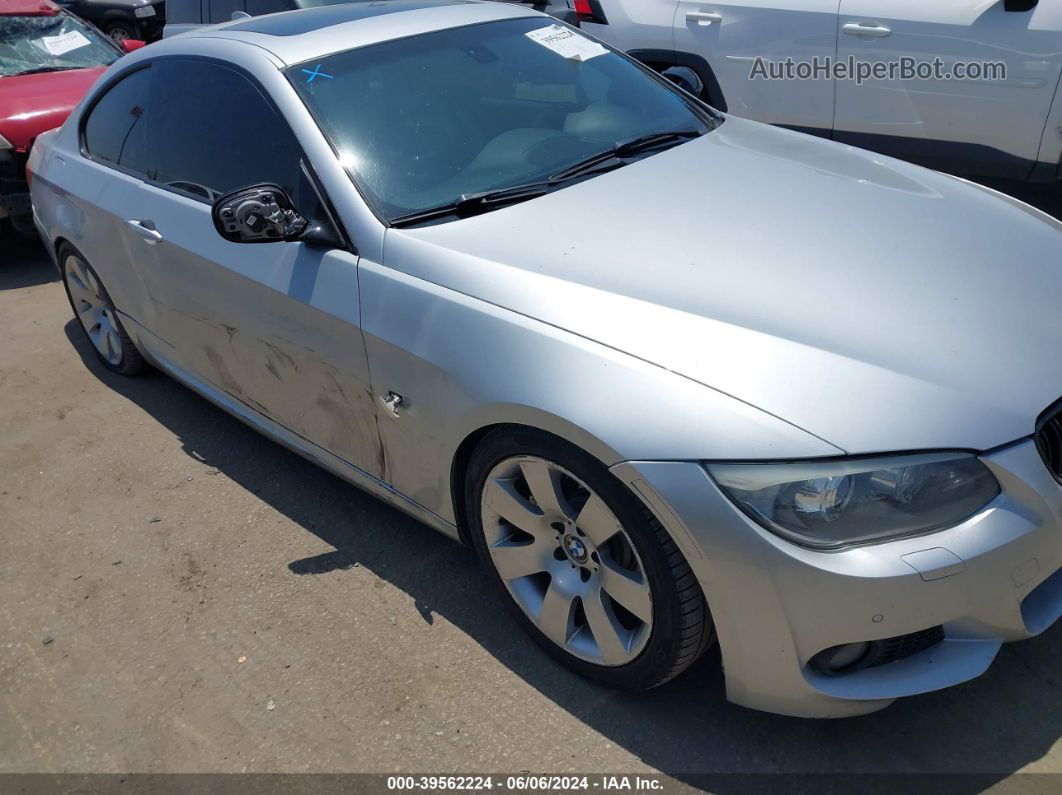 2013 Bmw 335i   Silver vin: WBAKG7C58DJ437620