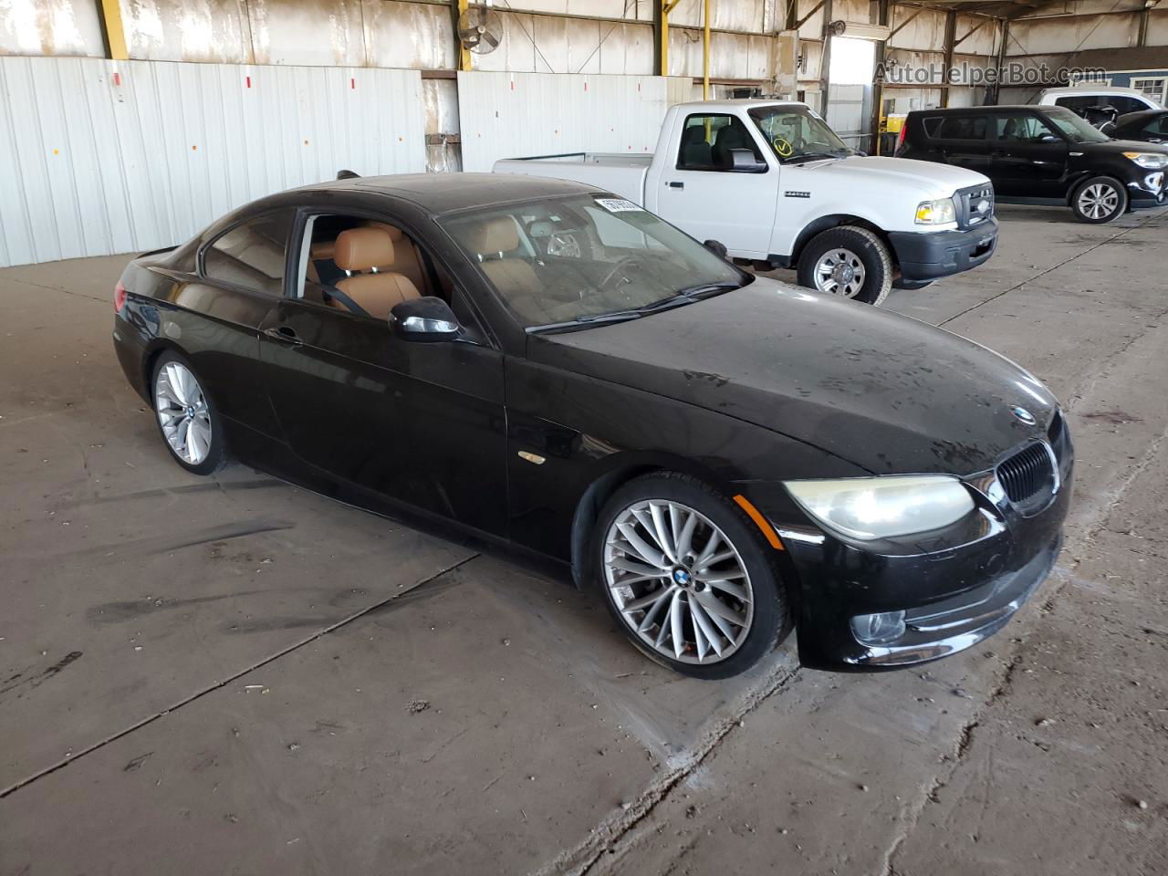 2011 Bmw 335 I Black vin: WBAKG7C59BE598046