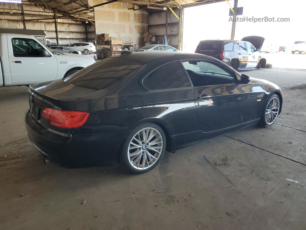 2011 Bmw 335 I Black vin: WBAKG7C59BE598046