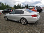 2014 Bmw 550 I Silver vin: WBAKN9C55ED680917