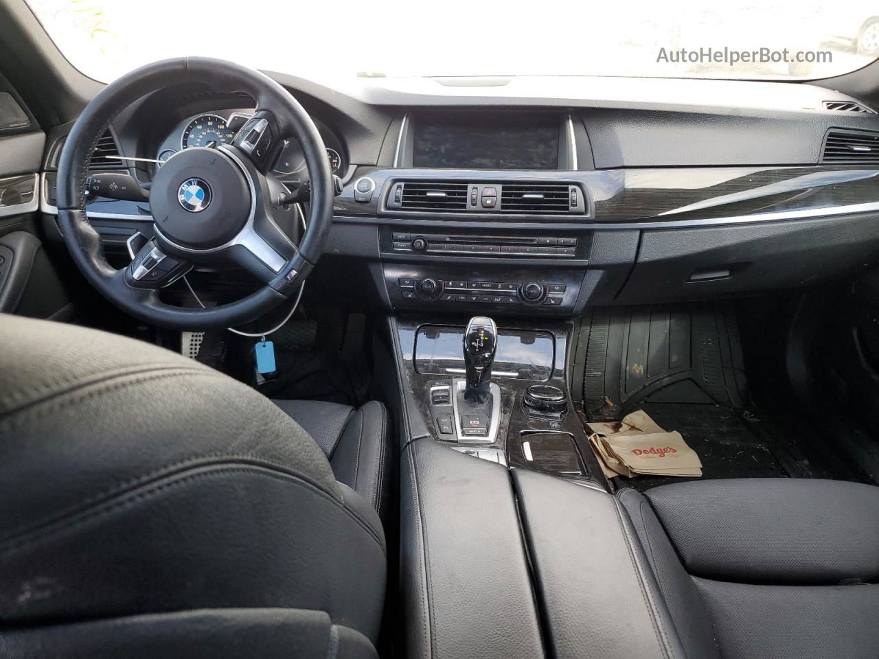 2014 Bmw 550 I Черный vin: WBAKN9C56ED681137