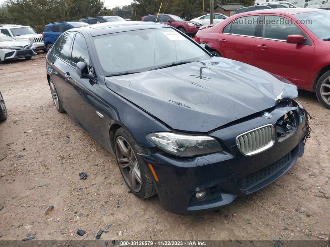 2014 Bmw 550i Navy vin: WBAKN9C57ED681499