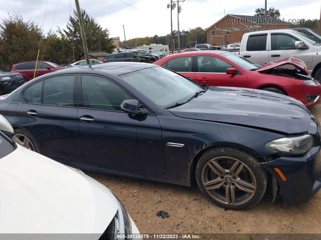 2014 Bmw 550i Navy vin: WBAKN9C57ED681499