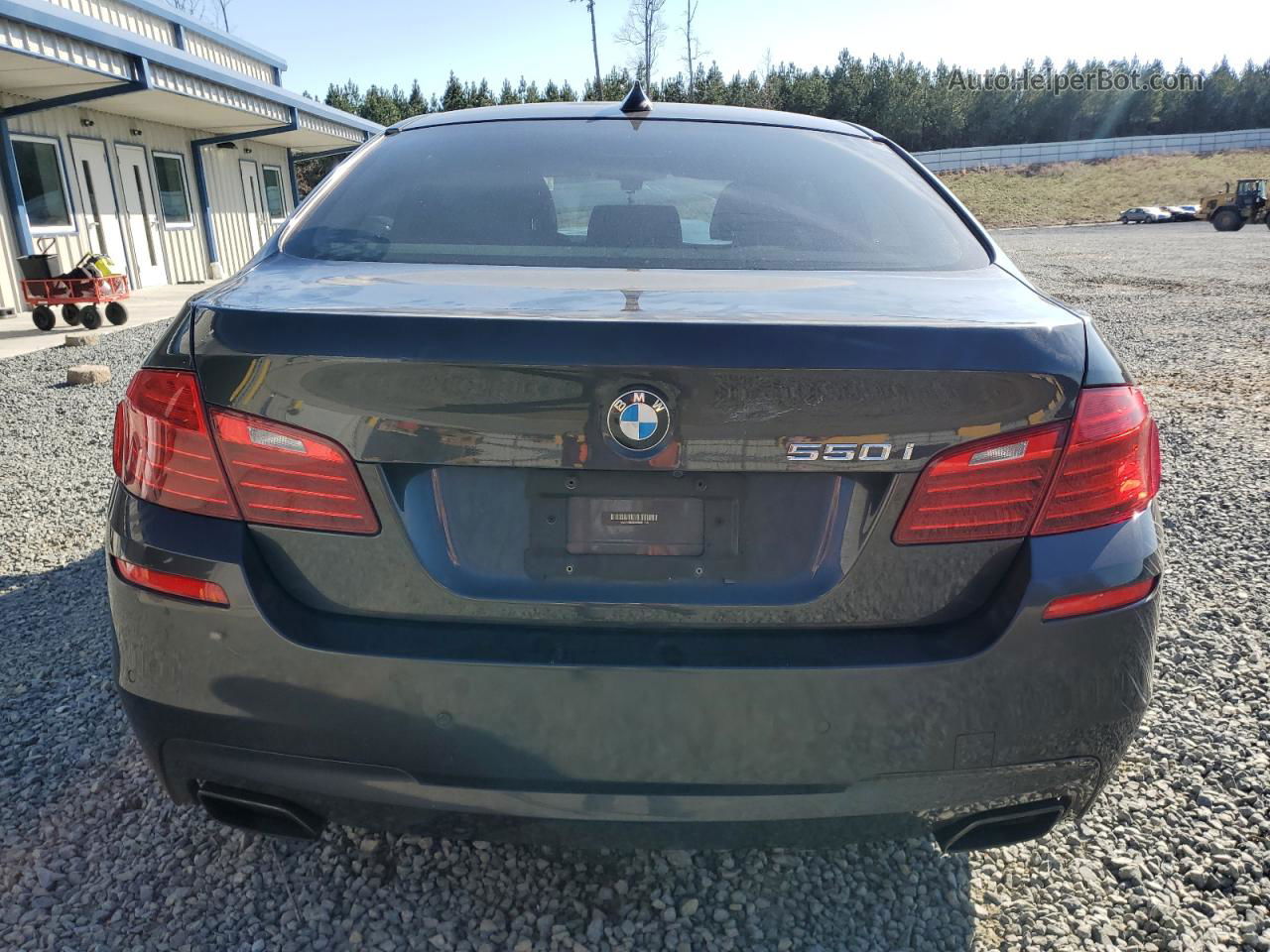 2014 Bmw 550 I Charcoal vin: WBAKN9C5XED681156