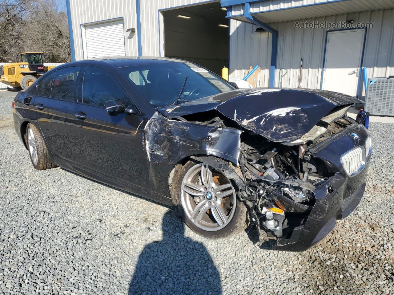 2014 Bmw 550 I Charcoal vin: WBAKN9C5XED681156