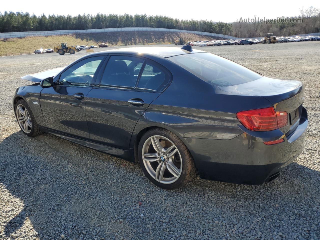 2014 Bmw 550 I Charcoal vin: WBAKN9C5XED681156