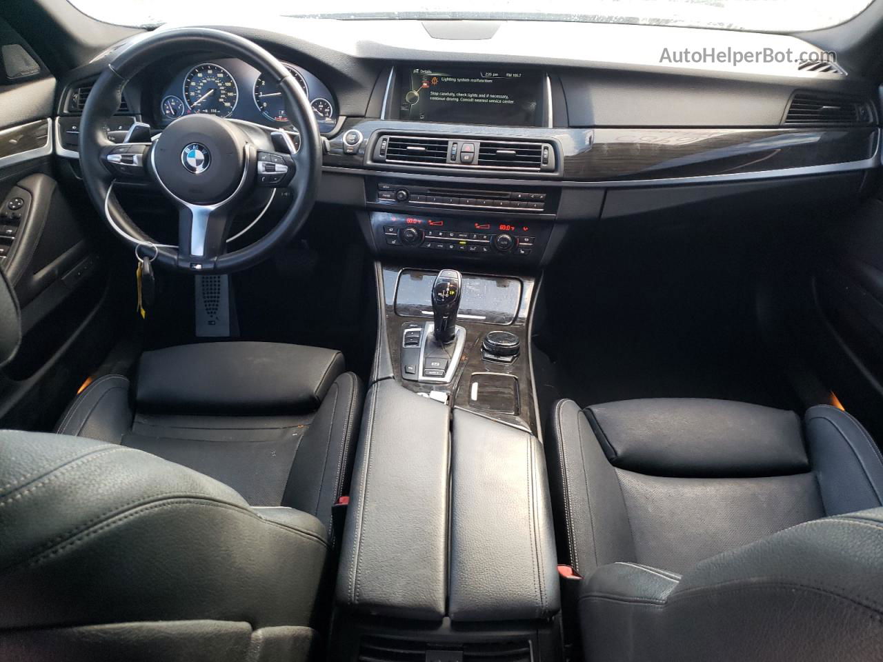 2014 Bmw 550 I Черный vin: WBAKN9C5XED681884