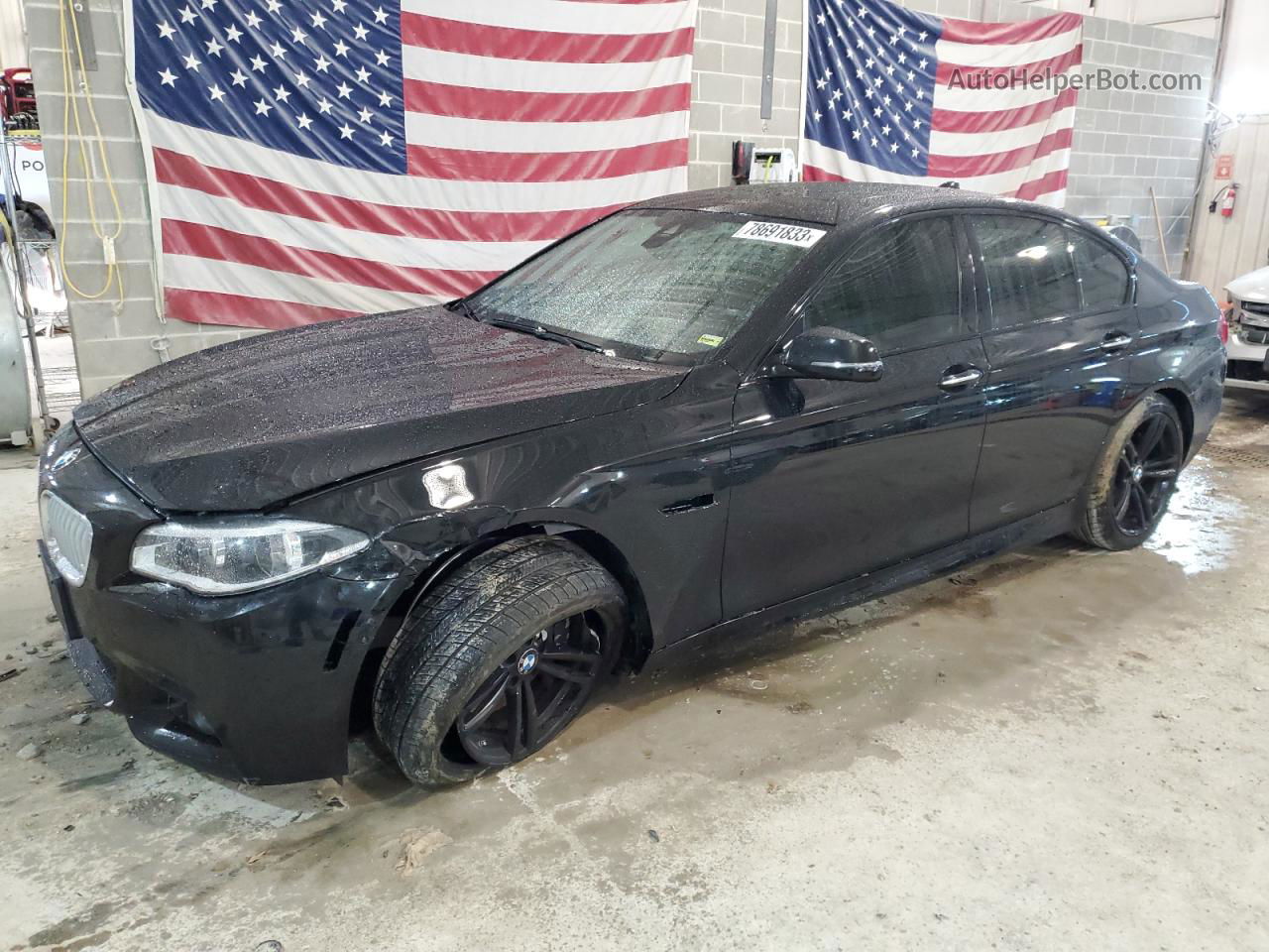 2014 Bmw 550 Xi Black vin: WBAKP9C54EDZ34921