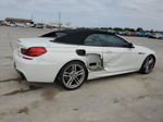 2014 Bmw 640 I White vin: WBALW7C56EDX58787