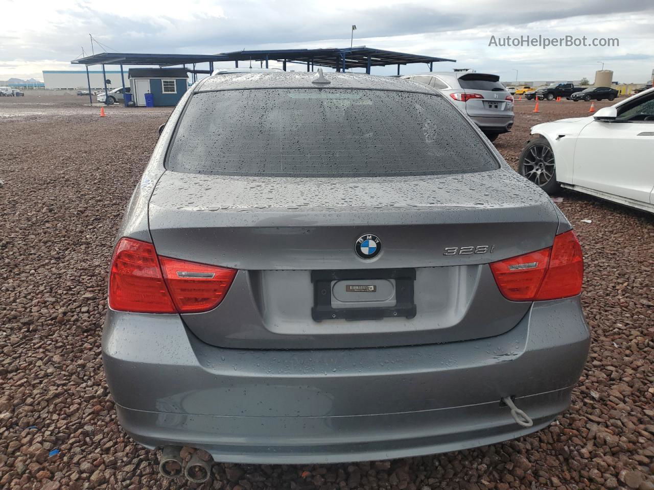 2011 Bmw 328 I Sulev Gray vin: WBAPH5C52BA448133