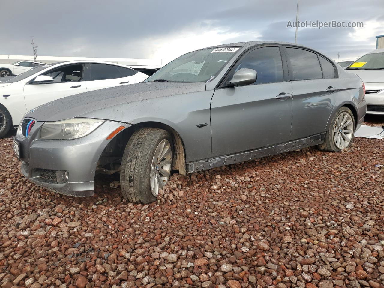 2011 Bmw 328 I Sulev Gray vin: WBAPH5C52BA448133