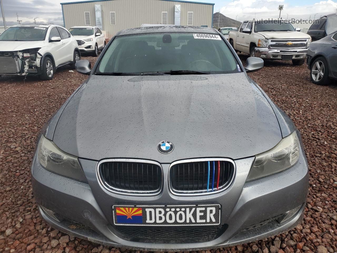 2011 Bmw 328 I Sulev Gray vin: WBAPH5C52BA448133