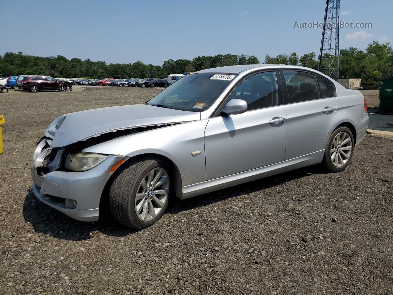 2011 Bmw 328 I Sulev Silver vin: WBAPH5C55BA446067