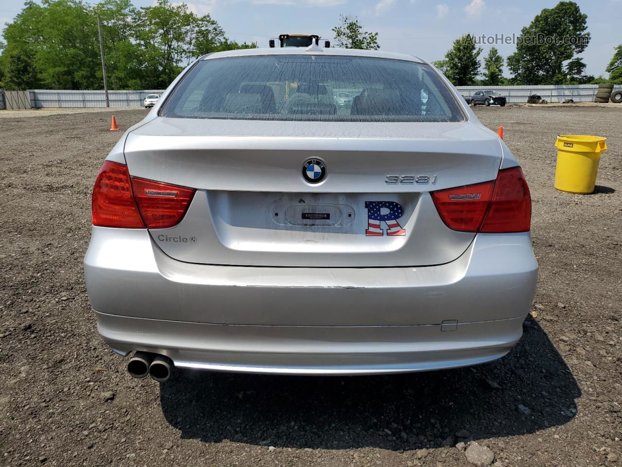 2011 Bmw 328 I Sulev Silver vin: WBAPH5C55BA446067