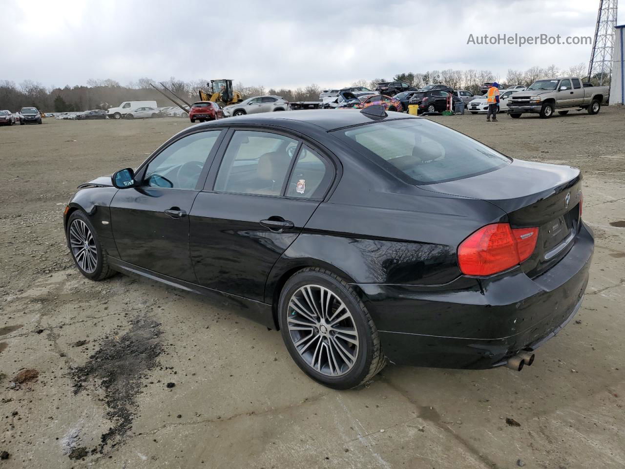 2011 Bmw 328 I Sulev Black vin: WBAPH5C58BA441588